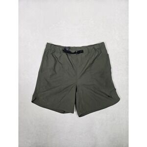 Topo Designs Shorts Men XL Global Green Elastic Waist‎ Hiking Polyester